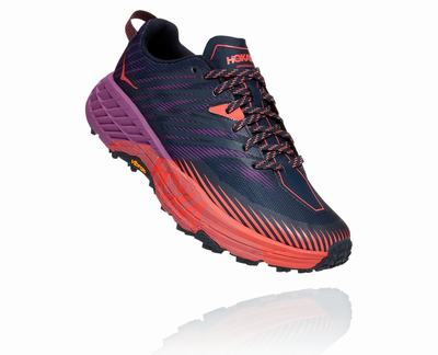 Hoka One One Women's Speedgoat 4 Hiking Shoes Purple (HO5869) Australia